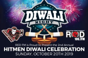 RED FM is Proud to Present The 2nd Annual Hitmen Diwali Celebration @ Scotiabank Saddledome