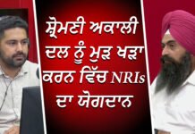 ਸ਼੍ਰੋਮਣੀ ਅਕਾਲੀ ਦਲ ਨੂੰ ਮੁੜ ਖੜਾ ਕਰਨ ਵਿੱਚ NRIs ਦਾ ਯੋਗਦਾਨ
