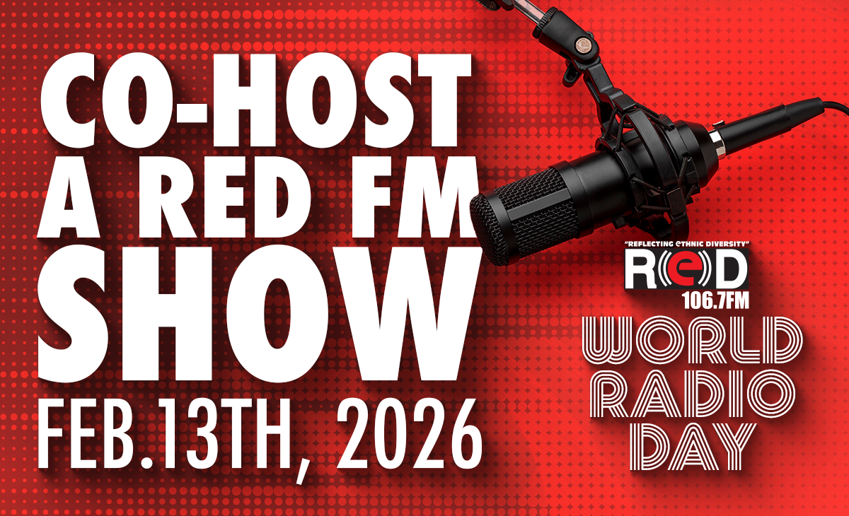 Co-host a RED FM show