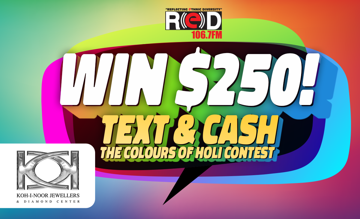 Text & Cash in the Colours of Holi Contest