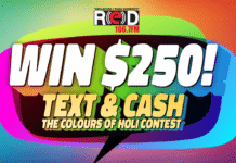 Text & Cash in the Colours of Holi Contest